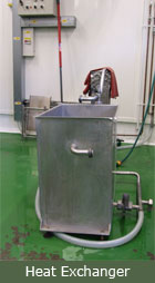 The FILO Brewery - heat exchanger